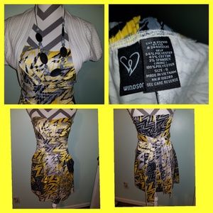 Strapless dress